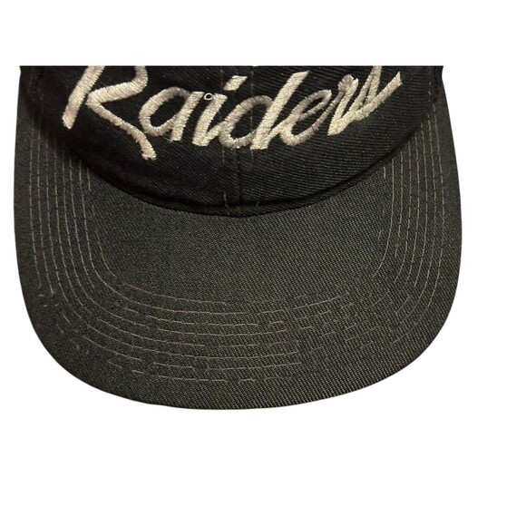 Vtg Los Angeles Raiders Sports Specialties Script  Snapback Hat Rare HTF No Tags - Picture 12 of 13
